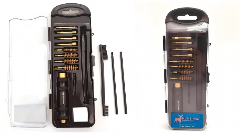 Como usar um kit de limpeza de armas?