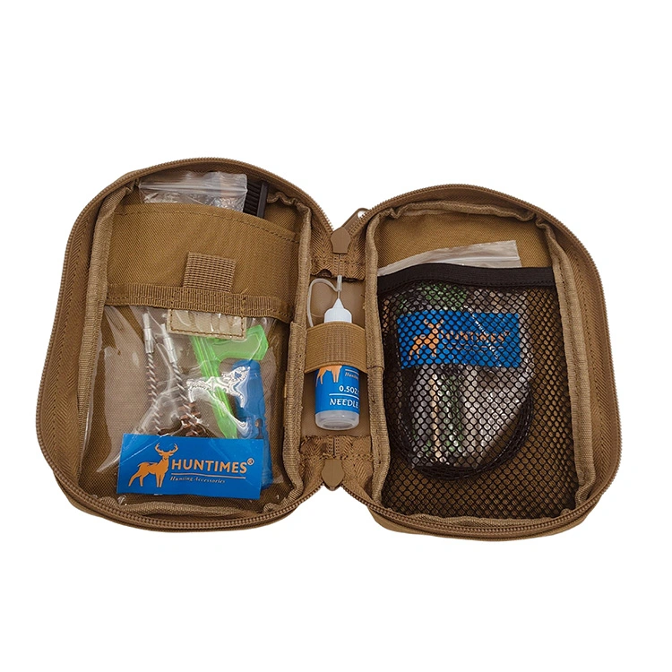 5,56 mm 223 Cal Kit de limpeza de armas com bolsa e corda