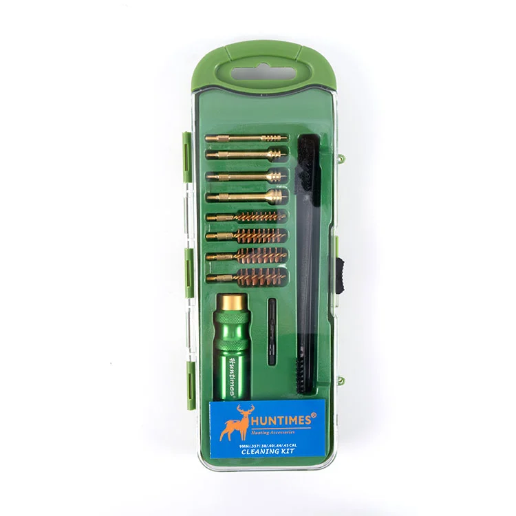 Kit de limpeza de pistola de liga de alumínio