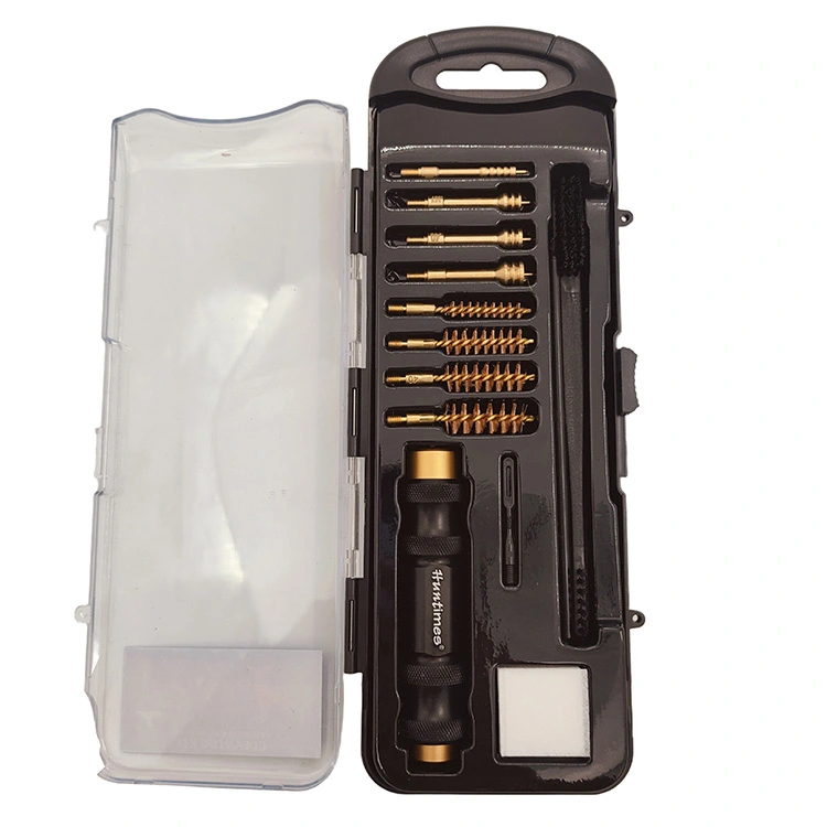 Kit de limpeza de pistola de alumínio de alumínio