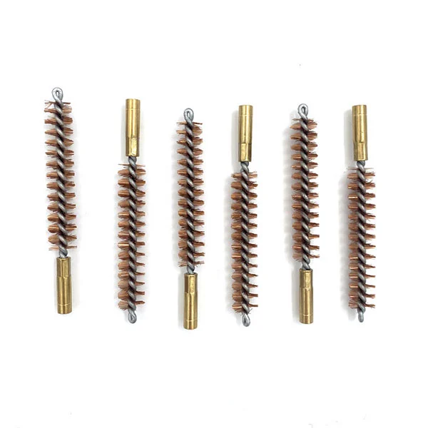 Escovas de limpeza de pistolas de fios de bronze
