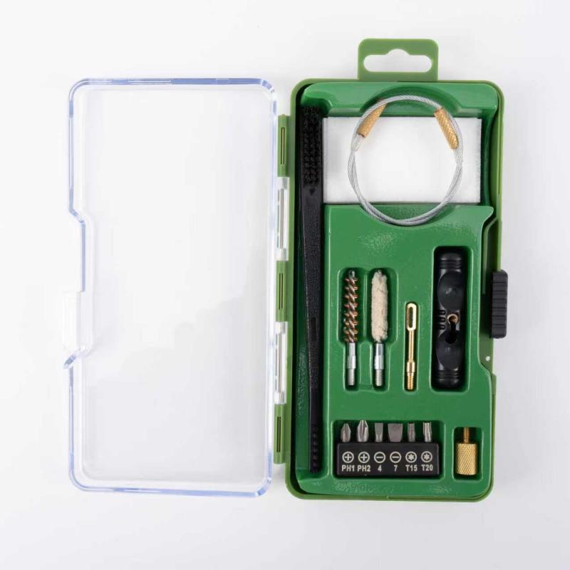 Kit profissional de limpeza de pistola calibre .22