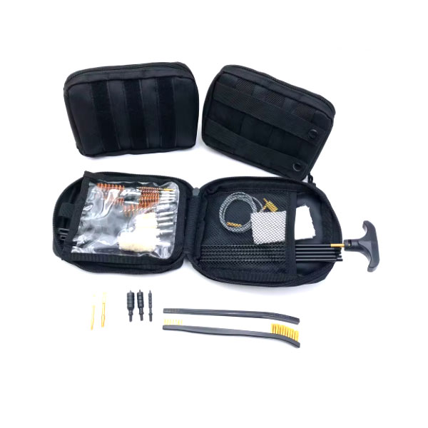 Kit universal de limpeza de armas em bolsa tática de luxo